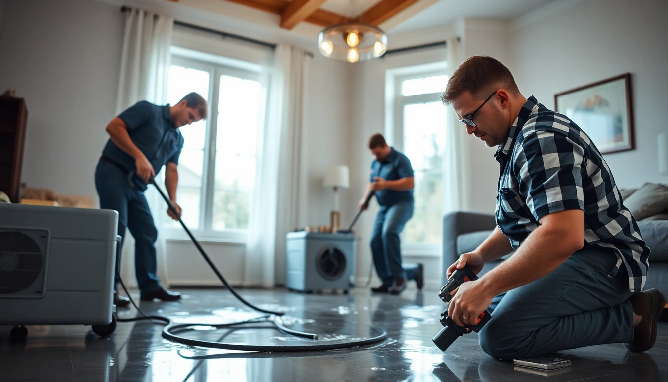 Residential Water Damage Restoration